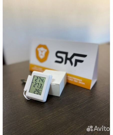 Термометр электронный для окон/термогигрометр SKF