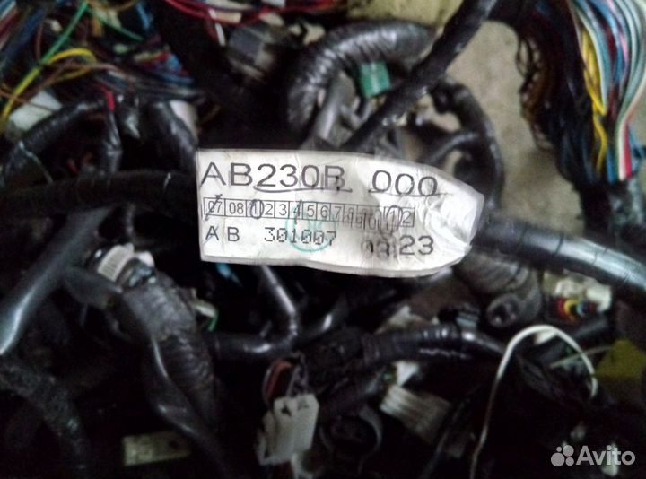 Электропроводка Ford Ranger Mazda BT-50