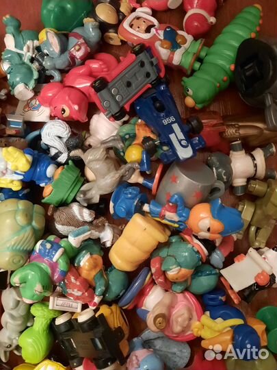 Игрушки из киндера 90х пакетом