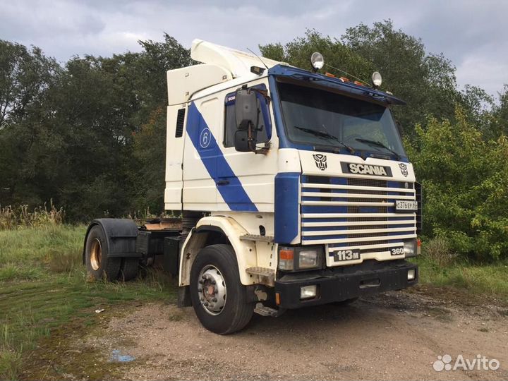Scania 3-Series с полуприцепом, 1992