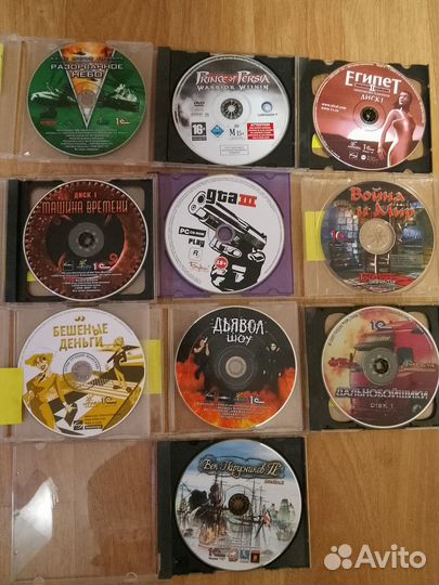 Игры для компьютера на CD (лицензия)