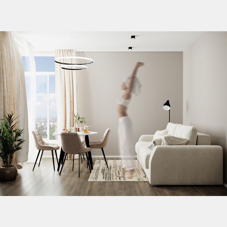 1-к. квартира, 46,6 м², 6/8 эт.