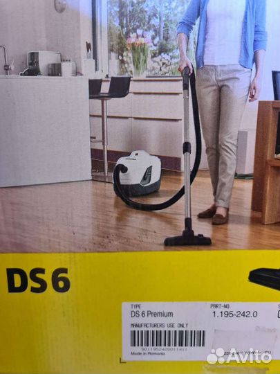 Пылесос Karcher DS 6 Premium Plus с аквафильтром