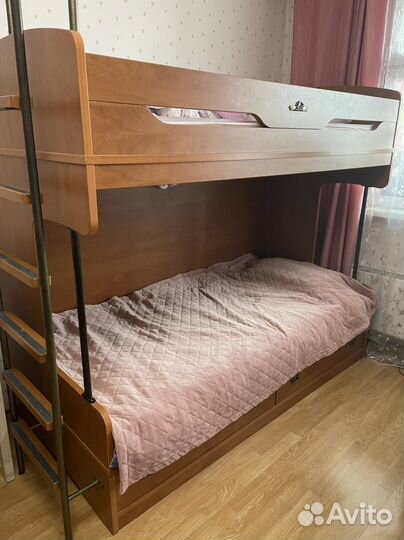 Кровать двухярусная Атлантида