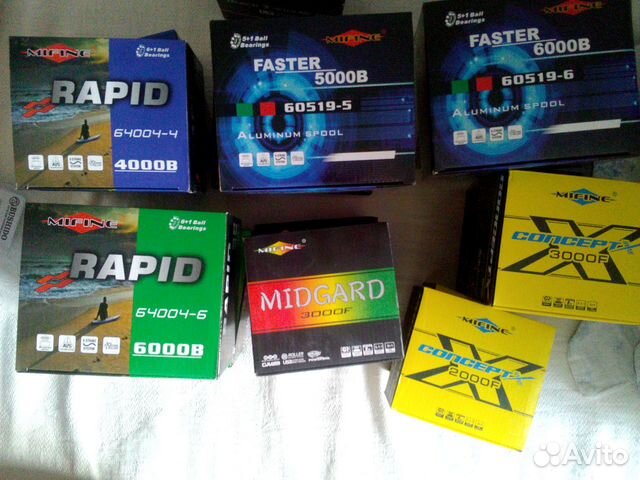 Катушки daiwa, mifine