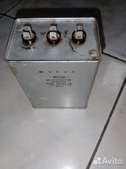 Конденсатор marcon пусковой