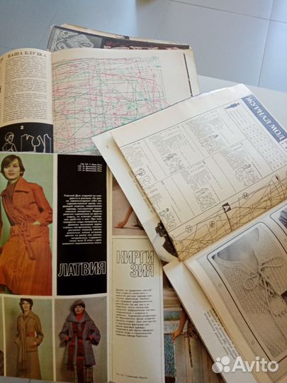Журналы мод СССР 60-70года