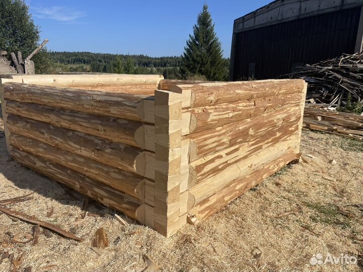 Сруб бани 3*3, 3*6