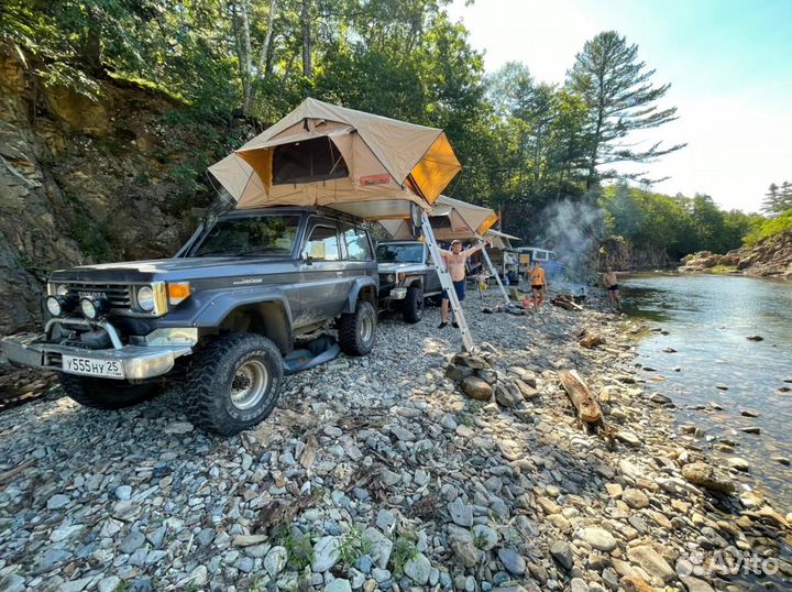 Палатка на крышу автомобиля Старт-140-Hard-PRO