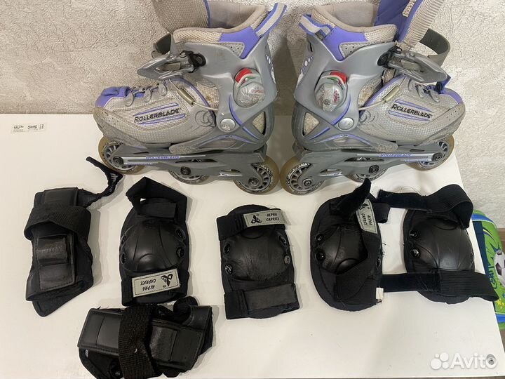 Ролики rollerblade детские и защита