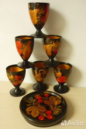 Посуда хохлома