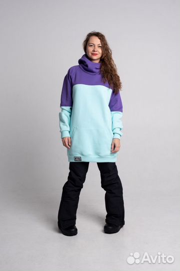 Горнолыжные худи толстовка оверсайз