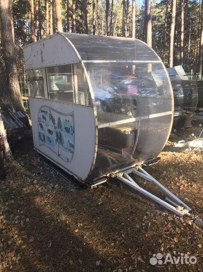 Сани-прицеп к снегоходу для зимней рыбалки