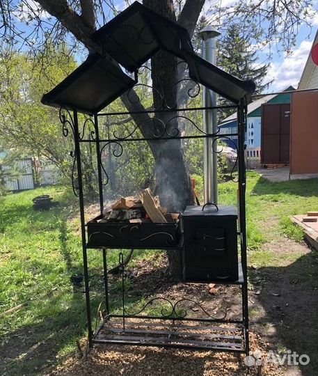 Мангал беседка