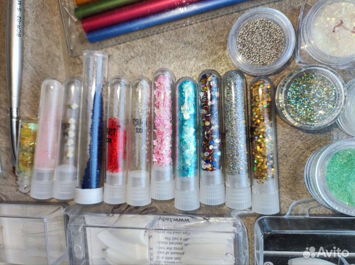 Набор для наращивания ногтей и маникюра