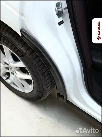 Подкрылки для задних колес Volvo XC 60 / Вольво хс 60 2014-2021 г.в