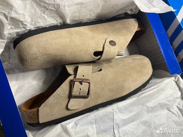 Birkenstock Boston Taupe оригинал