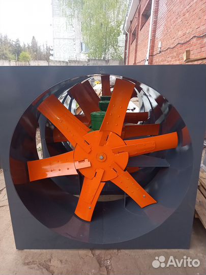 Сушильные камеры древесины - осевые вентиляторы во