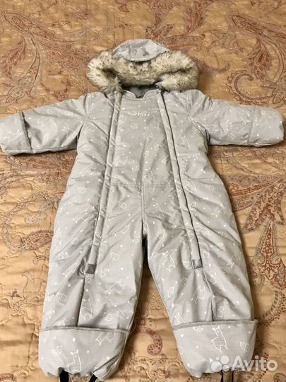 Зимний детский комбинезон Gusti 71 см