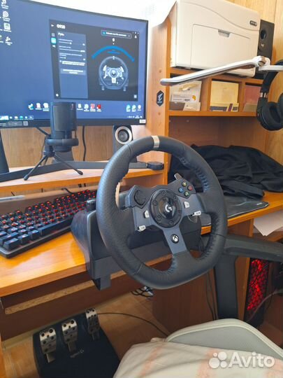 Руль logitech G920