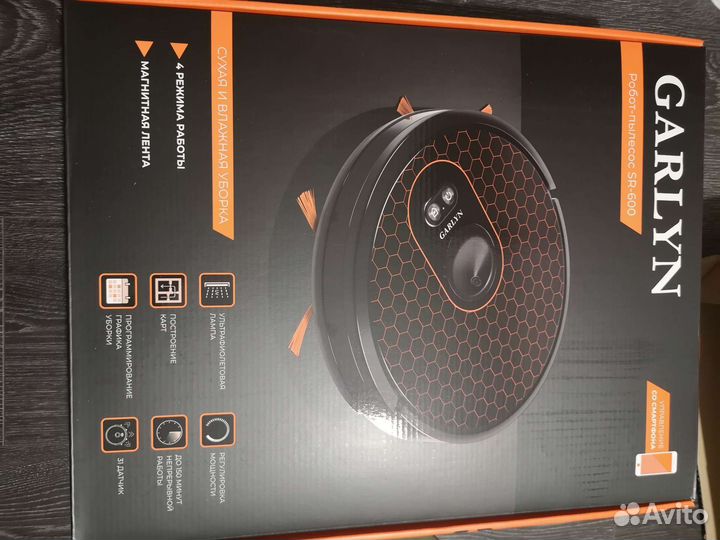 Новый Робот-пылесос garlyn sr-600