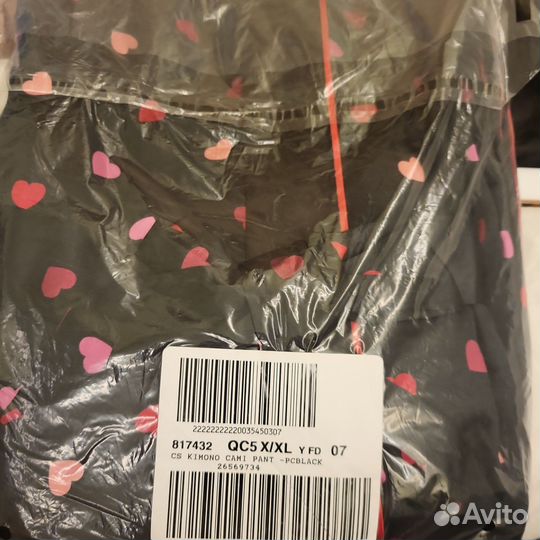 Victoria's Secret Атласный Комплект 3в1 XL-XXL