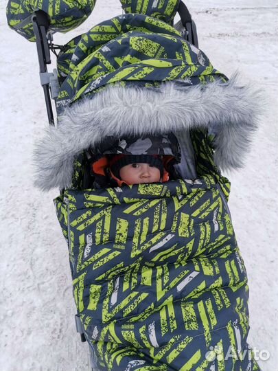 Санки коляска ника 7 8