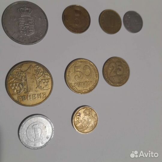 Купюры. Монеты.Жетоны