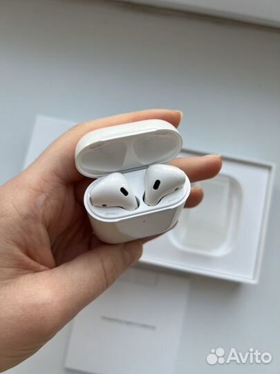 Наушники apple airpods 2 с беспроводной зарядкой