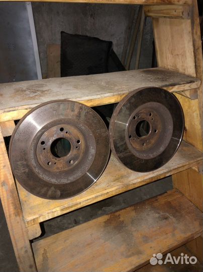 Тормозные диски Honda CR-V 4 оригинал цена за два