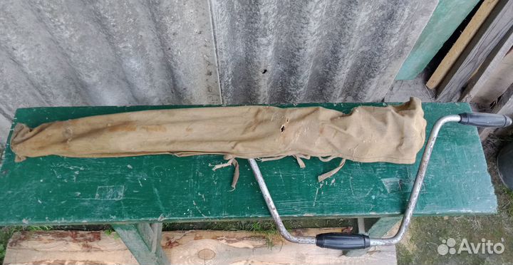 Ледобур складной