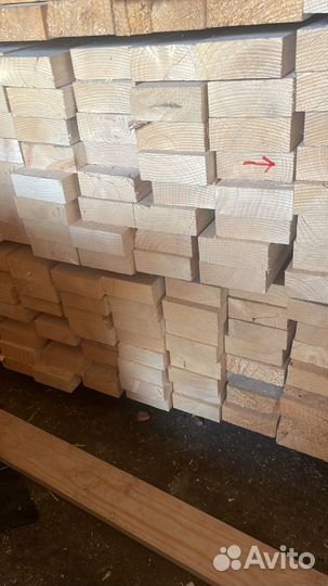 Доска сухая строганная 35х90 мм, 6 метров