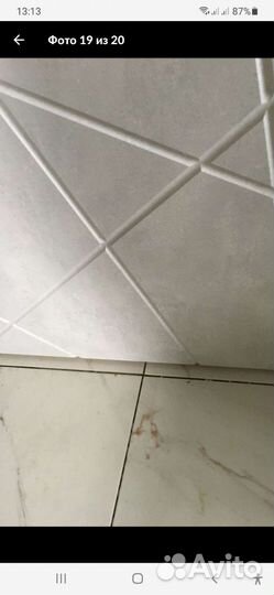 Дверь межкомнатная Бетон снежный