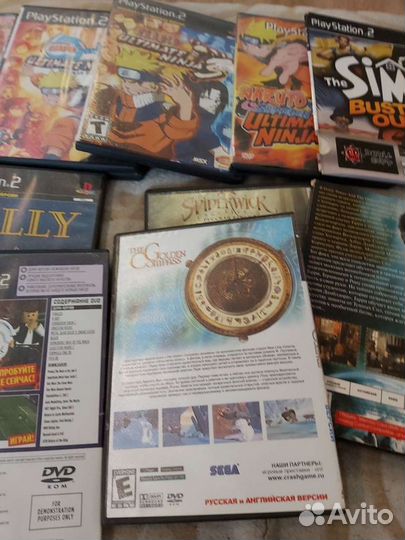 Диски ps2 и WII