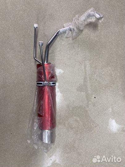 Глушитель прямоток на скутер 50-80, 150 кубов