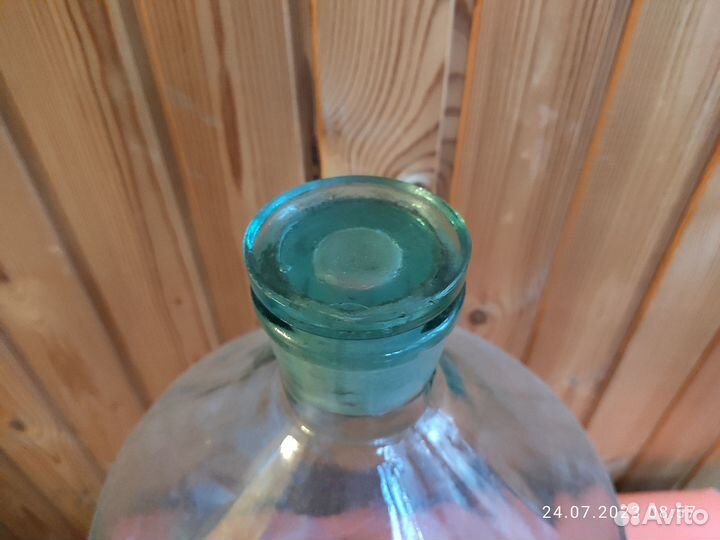 Банка большая 25 литров стеклянная с крышкой