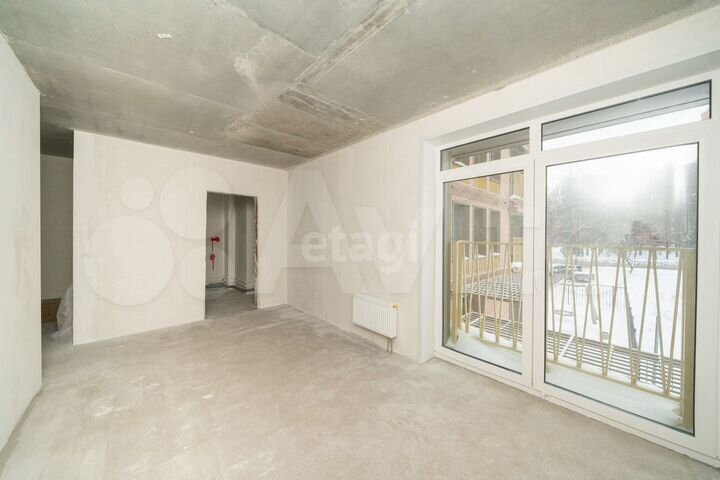 2-к. квартира, 63 м², 2/6 эт.