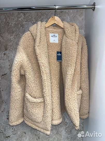 Кофта плюшевая hollister