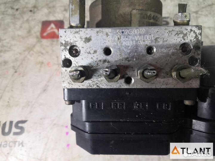 Блок abs nissan elgrand