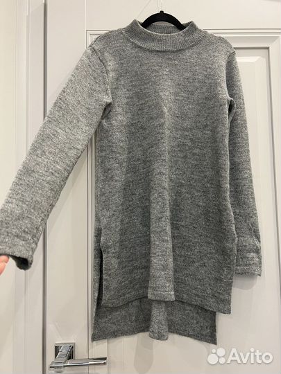 Платье свитер hm