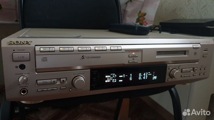 Sony MXD-D5C CD и MD комбо дека
