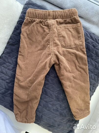 Теплые брюки для мальчика 80
