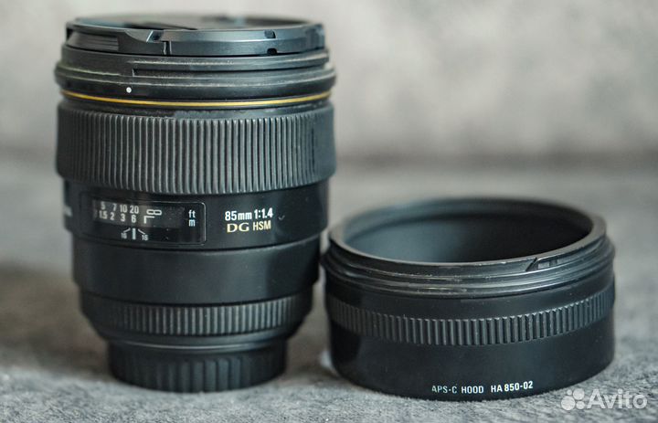 Sigma 85 mm 1.4 для canon