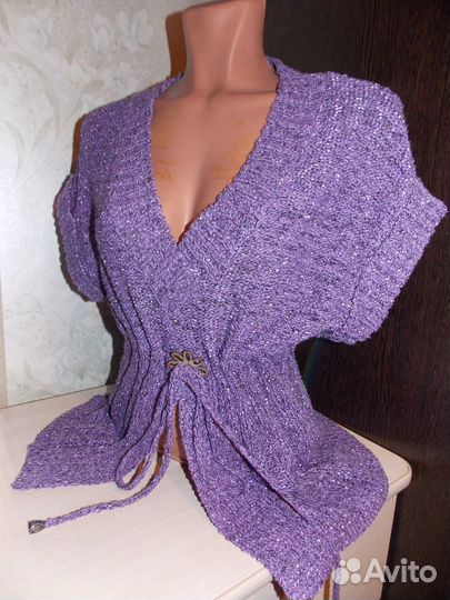 Вязаный Жилет Кардиган Кофта р.42-48