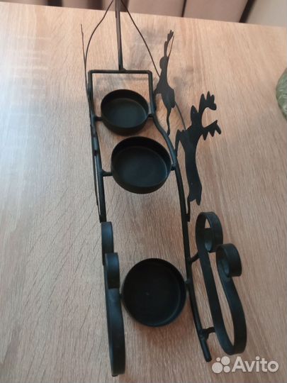 Подсвечник новогодний