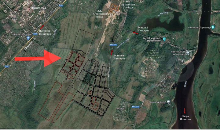 Участок 1,18 га (ИЖС)