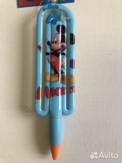 Ручка закладка Микки Маус новая