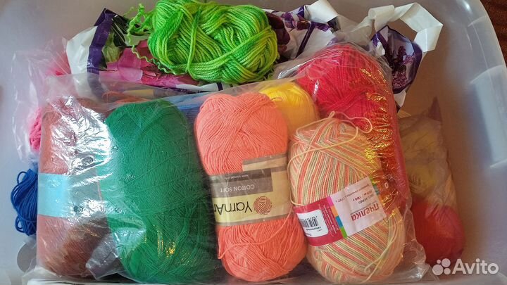 Пряжа пакетом