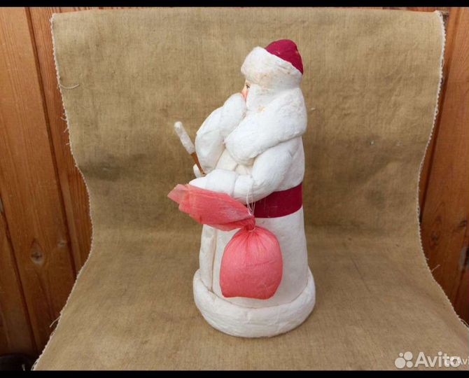 Ватный дед мороз как в детстве, времен СССР