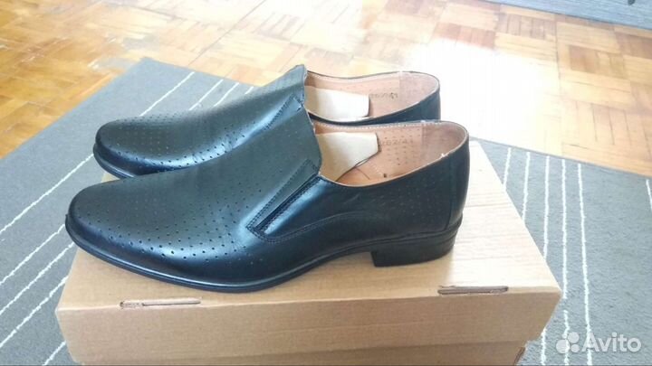 Полуботинки натуральная кожа